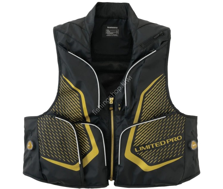 SHIMANO VE-011V Limited Pro 2Way Vest Black L