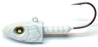 NISHINE SmeltHead+ [Pearl White] 28g #4/0 (2pcs)