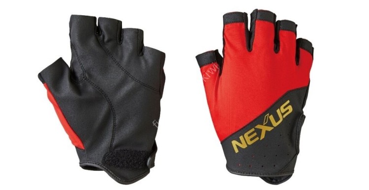 SHIMANO GL-105V Nexus Stretch Gloves 5 (Red) L