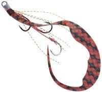START Spare Unit Triple Hook Magic Curly M #06 Brown Zebra