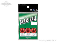 Fujiwara Brass Ball 1 / 4 Red