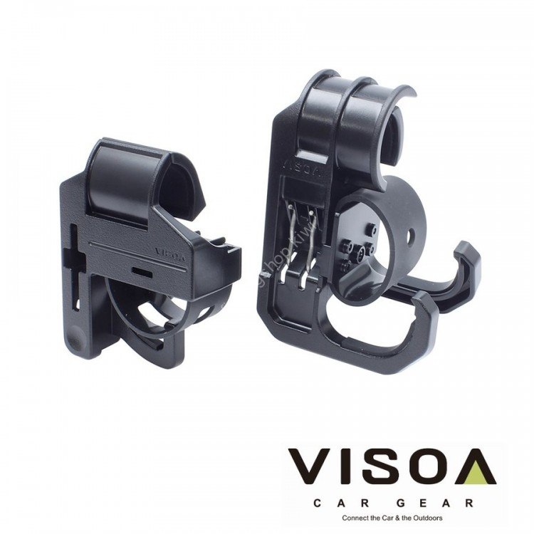 TSUCHIYA YAC Visoa U-A2 Rod Holder For Multi Grip Bar Front / Rear Set