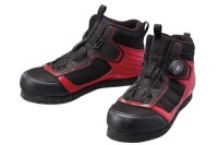 SHIMANO FS-041Q Cut Rubber Pin Felt Fit Shoes LT (Red) 24.5