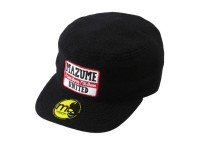 MAZUME Fleece Work Cap With Box Logo #Black
