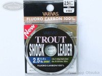 VARIVAS Trout Shock Leader Fluoro [Natural] 30m #2.5 (10lb)
