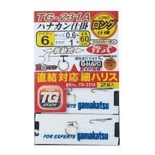 GAMAKATSU Manten Hanakan Shikake TG231A 6.5-0.8 Value Pack (6pcs)