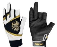 SUNLINE SUG-238 Specialist Gloves (3fingers) Black×White LL