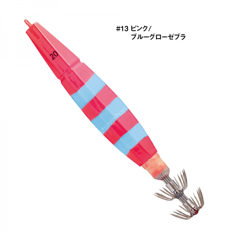 GAMAKATSU Speed Metal Sutte SF (Slide Fall) No.25 # 13 Pink / Blue Glow Zebra