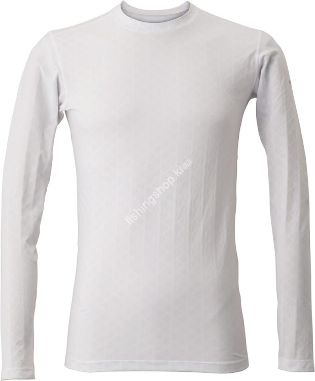LIBERTA Freeze Tech Long Sleeve Crew Neck Inner (White) S