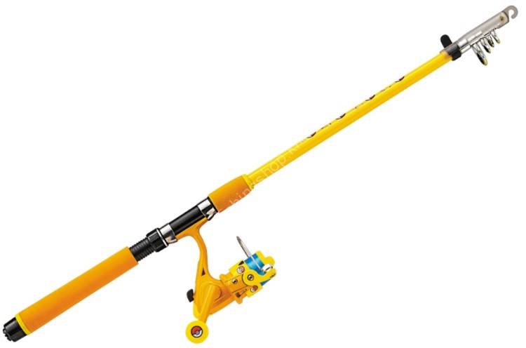VALLEYHILL Pokemon Kids Rod Furidashi Type 180 #Yellow Set