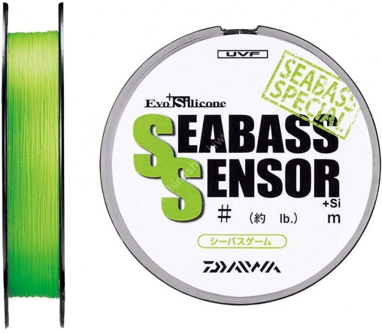 DAIWA UVF SeaBass Sensor +Si [Lime Green] 150m #0.8 (10lb)