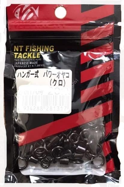 NT Swivel Hanger Type Power Oyako [Black] #3/0x2/0 (20pcs)