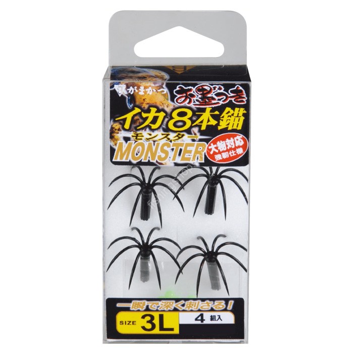 GAMAKATSU Ika Monster L (4pcs)