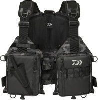 DAIWA DF-6425 Light Float Game Vest [Black Camo] Free