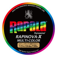RAPALA Rapinova-X Multi-Color [10m x 5color] 150m #1.5 (29.8lb)