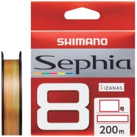 SHIMANO LD-E61S Sephia 8 [10m x 5colors] 200m #0.4 (8.6lb)