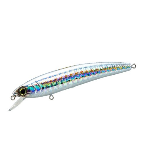 DUEL Pin's Minnow 50S #HSR Shirasu