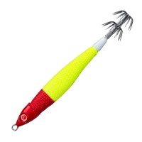 VALLEYHILL Squid Seeker Metali'ne Light Slim No.25 #14 Red/Yellow