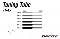 DECOY T-4 Tuning Tube Black 100cm d-0.8mm