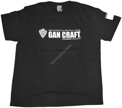GAN CRAFT Gunnage T-shirt XL #Black