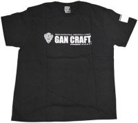 GAN CRAFT Gunnage T-shirt XL #Black