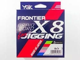 YGK Frontier Braid Cord X For Jigging 200m #2 (30lb)