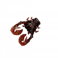JACKALL Chibi Chinu Crab 1" Grape Green Flake