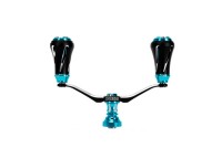 DRESS Custom Handle-W Vertex Evo for DAIWA 100mm #Turquoise Blue