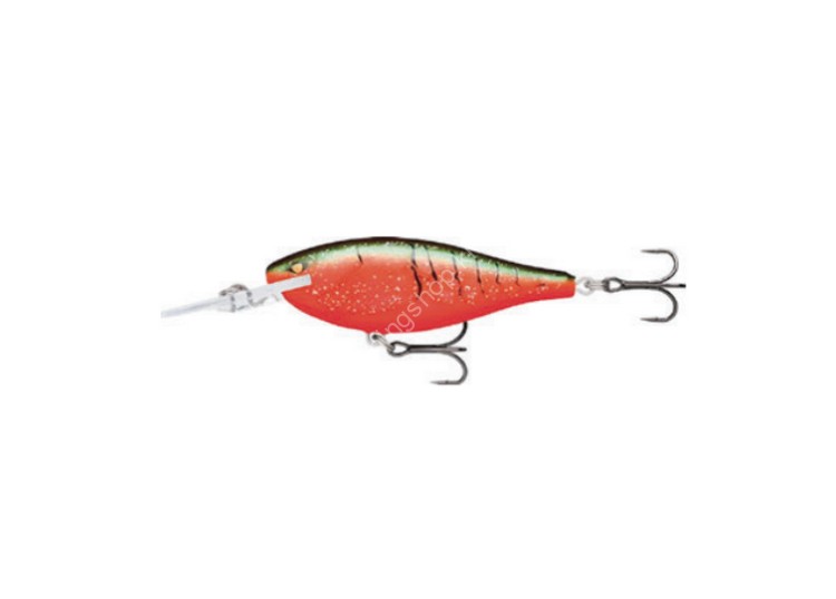 RAPALA Shad Rap Elite SRE55 #GDRCW Gilded Red Crawdad