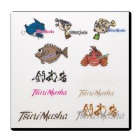 TSURI MUSHA TsuriMusha Character Transfer Sticker