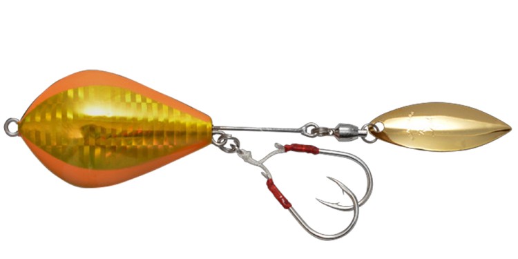 MEGABASS Maki Jig Drop 180g #G Orange Gold
