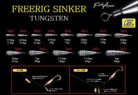 FISH ARROW FreeRig Sinker Tungsten 1-1/4oz (35g)