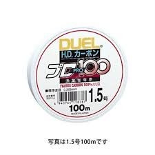 DUEL H.D. Carbon Pro 100 S [Clear] 100m #4 (16lb)