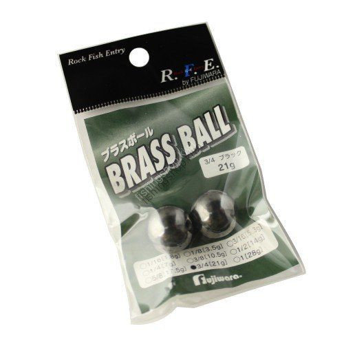Fujiwara Brass Ball 3 / 4 Black