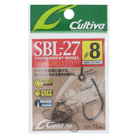 OWNER 12336 SBL-27 Single 27 Barbless # 8
