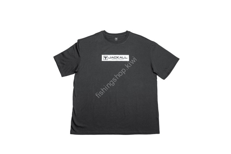 JACKALL Short Sleeve Logo T-Shirt (Charcoal) XL