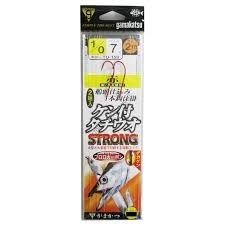 GAMAKATSU Kentsuki Tachio Strong Single Hook Setup [Red] #1/0 (2pcs)