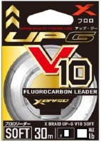 YGK XBraid UP-G Leader V10 Soft [Natural] 30m #3 (14lb)
