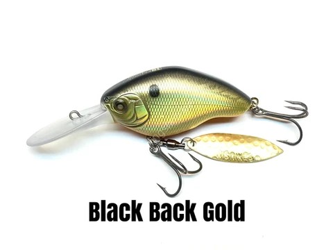 NISHINE Baby Chippawa DD Blade #04 Black Back Gold