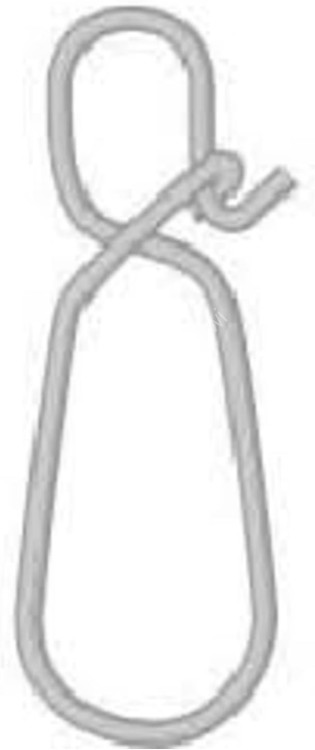 NT Swivel TM Hyper Snap [Stainless] 1 (10pcs)