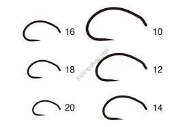 GAMAKATSU C12 [Matte Black] #12 (20pcs)