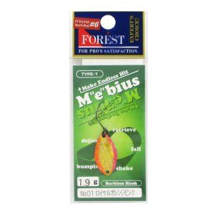 FOREST Mebius Type-1 1.9g #01 Royal Orange Pink