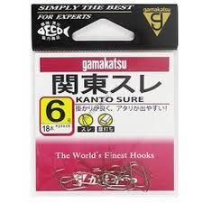 GAMAKATSU Kanto Sure Rose [Brown] #6 (18pcs)