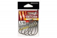 DECOY W-Switcher Worm104 [NS Black] #5/0 (4pcs)