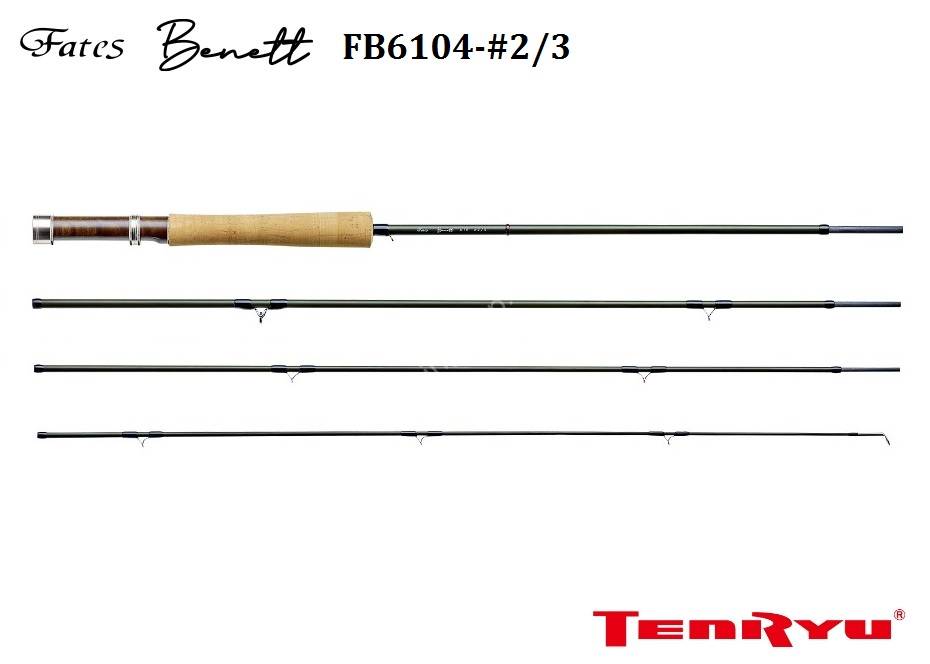 TENRYU fates Benett FB6104-#2/3 Rods buy at Fishingshop.kiwi TENRYU fates Benett FB6104-#2/3 Rods buy at Fishingshop.kiwi