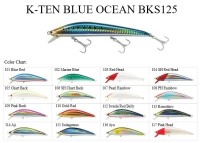 TACKLE HOUSE K-ten Blue Ocean BKS125 #101 Blue Red