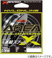 YGK Xbraid Area Nylon Hard [Clear] 200m #0.6 (2.7lb)
