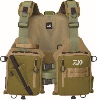DAIWA DF-6425 Light Float Game Vest [Military Beige] Free