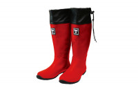 JACKALL PACKABLE BOOTS RED XL 2727.5