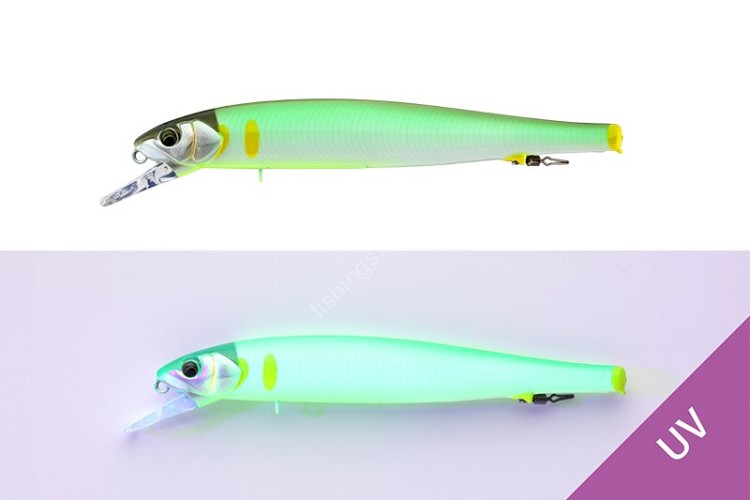 JACKALL Oroti Minnow Slim 104F 9.9g #UV Flash Ayu